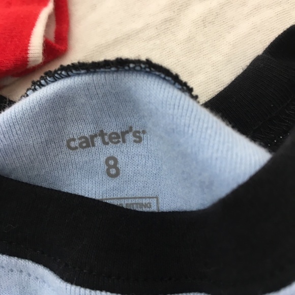 Carters Pajamas Boys Used Plane and Pirates - Picture 3 of 6